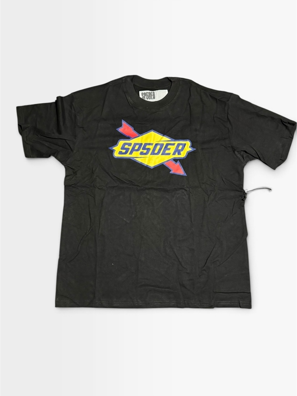 Sp5der Black graphic T-shirt